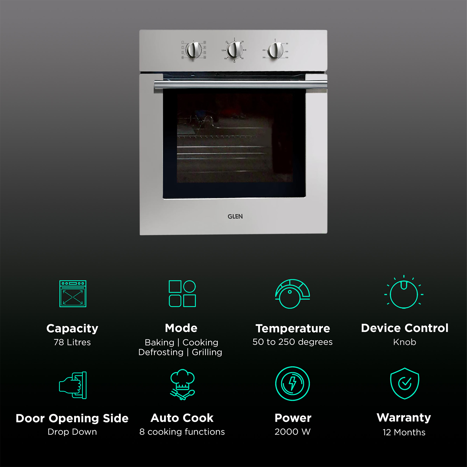 Glen built store in microwave oven